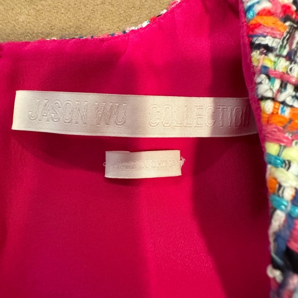 Jason Wu Tweed Fringe Dress - Size 0 - Picture 12 of 16